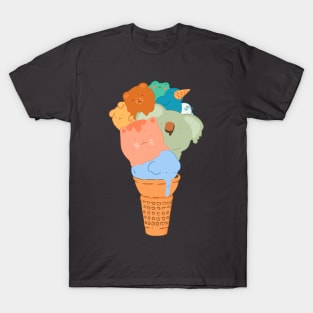 Melting zoo T-Shirt